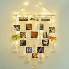 Hanging Photo Display Wall Decor With