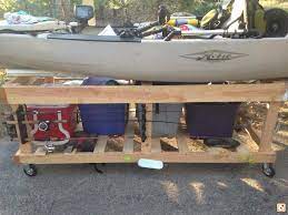 pro angler kayak storage rack