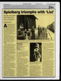Schindler's List* - Newspapers.com™
