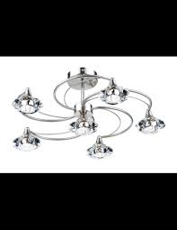 dar luther ceiling 6 light semi flush