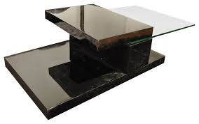 Lives and works in rio de janeiro, brazil. Hi Gloss Coffee Table With Swivel Tops Coffee Tables By Bh Design Houzz