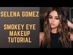 selena gomez smokey eye makeup tutorial