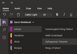 Whats New In Onenote For Windows 10 Office Support