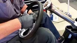 club car steering wheel installation
