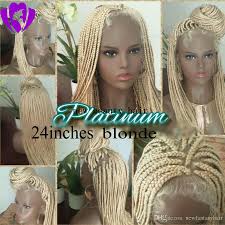 Discover the best braids for black women right here these top braiding styles are stylish and perfect for anyone with natural black hair. Top Sale Blonde Braids Wigs With Baby Hair Braiding Hair Heat Resistant Braided Glueless Synthetic Lace Front Wigs For Black African Women Party Wigs Black Hair Wig From Newfantasyhair 52 51 Dhgate Com
