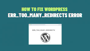 err too many redirects user meta pro
