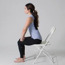 5 seated back pain stretches for seniors