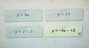 Which Equation Is Not A Linear Function