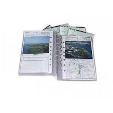 Checklist Page Sheet Protector Ten Pack A Full Size Jeppesen Chart Slides Right In By Flyboys