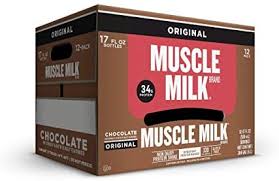 Amazon Com Muscle Milk Original Protein Shake Chocolate 34g Protein 17 Fl Oz Pack Of 12 Health Personal Care