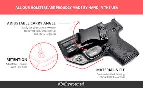 Concealment Express Iwb Kydex Adjustable Carry Holster Fits Smith Wesson Sd9 Sd40 Ve