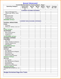 Free Expense Tracking Spreadsheet Daily Budget Monthly
