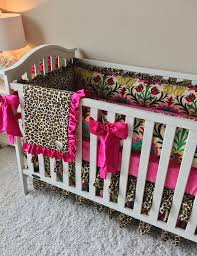 fancy damask bedding sets for baby girl