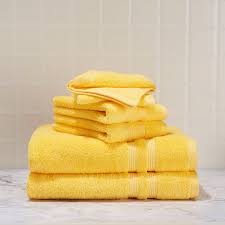 Love it!lcaccithe towels are soft and so far have held up well, but i have only used them once and washed them once so far.5. Mainstays Performance Solid 6 Piece Bath Towel Set Sunray Yellow Walmart Com Walmart Com