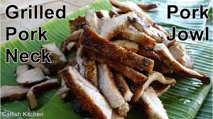 thailand s grilled pork neck pork jowl
