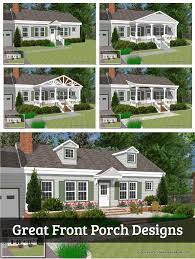 Great Front Porch Designs Ilrator