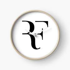 43 roger federer logos ranked in order of popularity and relevancy. Roger Federer Wood Clocks Redbubble