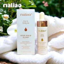 maliao rose gold elixir face serum