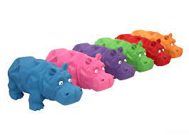 multipet origami hippo dog toy