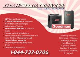 Steadfast Gas Services Opening Hours