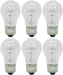 Amazon Com Ge Appliance Light Bulb 40w A15 Pack Of 6 Health Personal Care