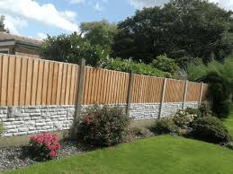 Garden Fence Panels Concrete Posts