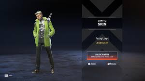 Ever wondered what are the best crypto skins in apex legends, or what are all the legendary crypto skins in apex legends. New Exclusive Crypto Skin Fuzzy Logic Apexlegends
