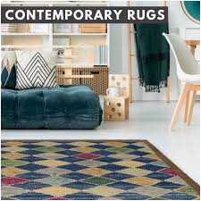 mix oriental and contemporary rugs