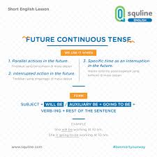 Wisuda stmik masa depan dan amik masa depan. Squline English Lesson Future Continuous Tense Squline Com