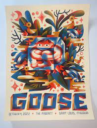 goose the band concert poster st louis