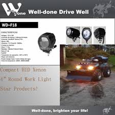 Hot Item Mini 4 Powerful Hid Xenon Driving Light For Atv Utv Wd F08