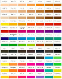 30 Free Pantone Color Chart Andaluzseattle Template Example