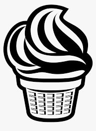 Dessert food summer beach sweets. Ice Cream Emoji Black And White Png Download Ice Cream Emoji Black Transparent Png Kindpng