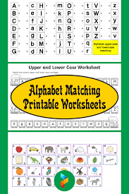 Match uppercase to lowercase letters in this printable letters a through e worksheet. 10 Best Alphabet Matching Printable Worksheets Printablee Com