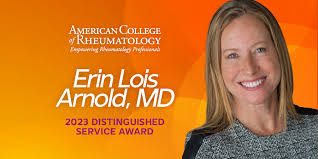 American College of Rheumatology on X: "Congratulations to Erin Lois Arnold,  MD, recipient of the 2023 Distinguished Service Award! #ACR23  https://t.co/bh2O2dmYlC" / X