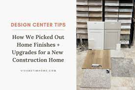 design center tips picking upgrades at