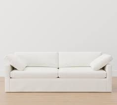 Dream Square Slim Arm Slipcovered Sofa
