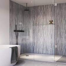 Laminate Shower Wall Panel Square Edge