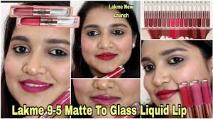 lakme 9 5 matte to gl liquid lip