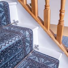 via veneto blue stair carpet runner