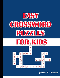 Easy Crossword Puzzles For Kids