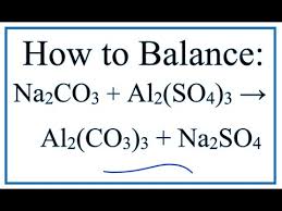 how to balance na2co3 al2 so4 3 al2