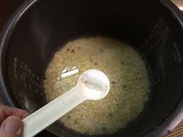 「蕎麦粉をご飯に混ぜて炊くだけ」の画像検索結果