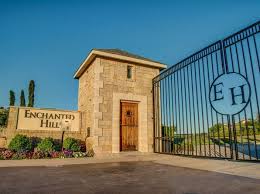 gated community of enchanted hill at