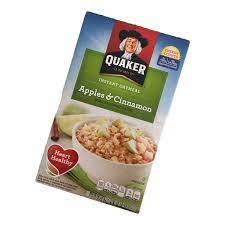 quaker instant oatmeal apples cinnamon