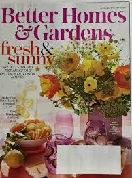 Homes and gardens come alive in this weekly lifestyle show packed full of ideas and information. Better Homes Gardens Magazine June 2020 Fresh Sunny Amazon Com Books