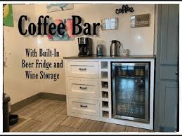 beer fridge and wine storage