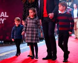 His royal highness is married to the duchess of cambridge, catherine, with whom he has three children, prince george. Prince William Kate Middleton George Louis Princess Charlotte S At The Pantomime In Photos