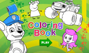 Nick Jr Coloring Book Numuki