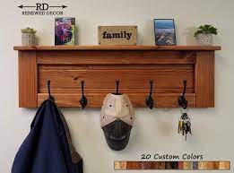 Buy Langhorne Wall Coat Rack Shelf